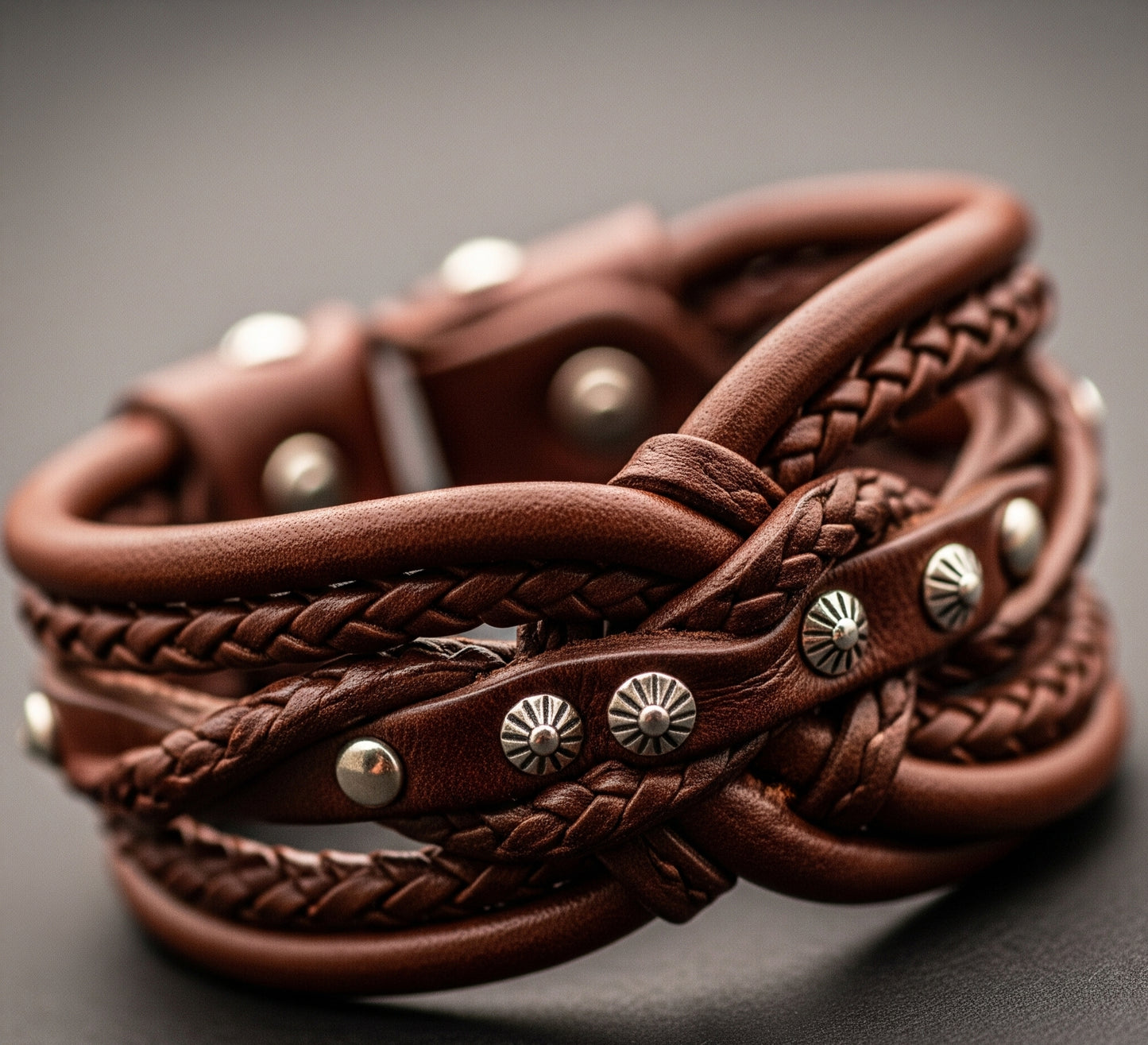 Woman & Man Leather Bracelets